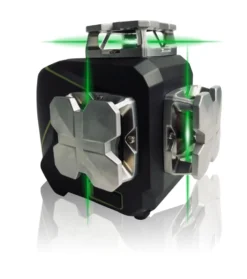 Linjelaser Elma Laser X360-3, grøn, 45m rækkevidde, ±3mm@10m nøjagtighed