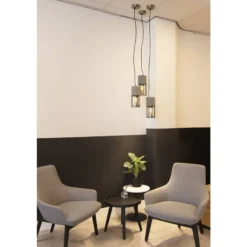 LISENNE pendel, E27, IP20, grå - SLV
