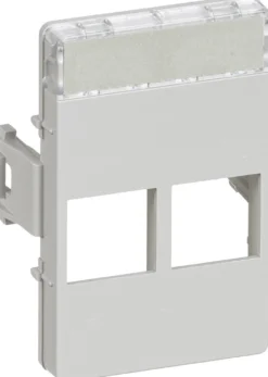 LK CLIC'LINE® Dataudtag 1 modul, til 2 stk. LexCom® RJ45 konnektor