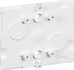 LK CLIC'LINE® - enkelt bundplade - hvid