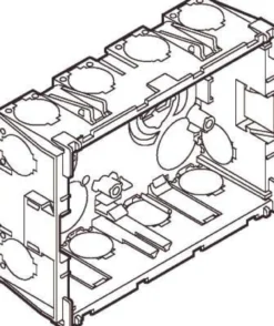 LK CLIC'LINE® - kanaldåse - 2 modul