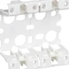LK CLIC'LINE® - kobling for 1 dobbelt eller 2 enkelt kanaldåse - 10 stk