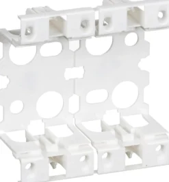 LK CLIC'LINE® - kobling for 1 dobbelt eller 2 enkelt kanaldåse - 10 stk