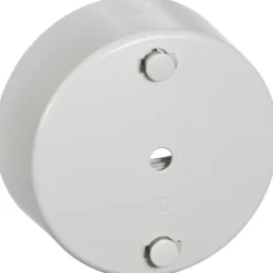 LK – Clips-roset Ø80 med 3 dobbelte klemmer (uden jord)