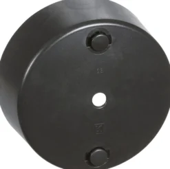 LK – Clips-roset Ø80 med 5 dobbelte klemmer (med jord)