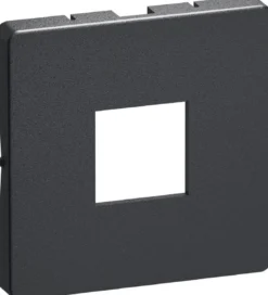 LK FUGA® – Afdækning til dataudtag og teleudtag med 1 stk. modular jack (6P6C), 1 modul