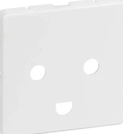LK FUGA® – Afdækning til stikkontakt med jord (gammel type uden krave), 1 modul