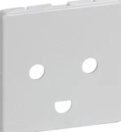 LK FUGA® – Afdækning til stikkontakt med jord (gammel type uden krave), 1 modul