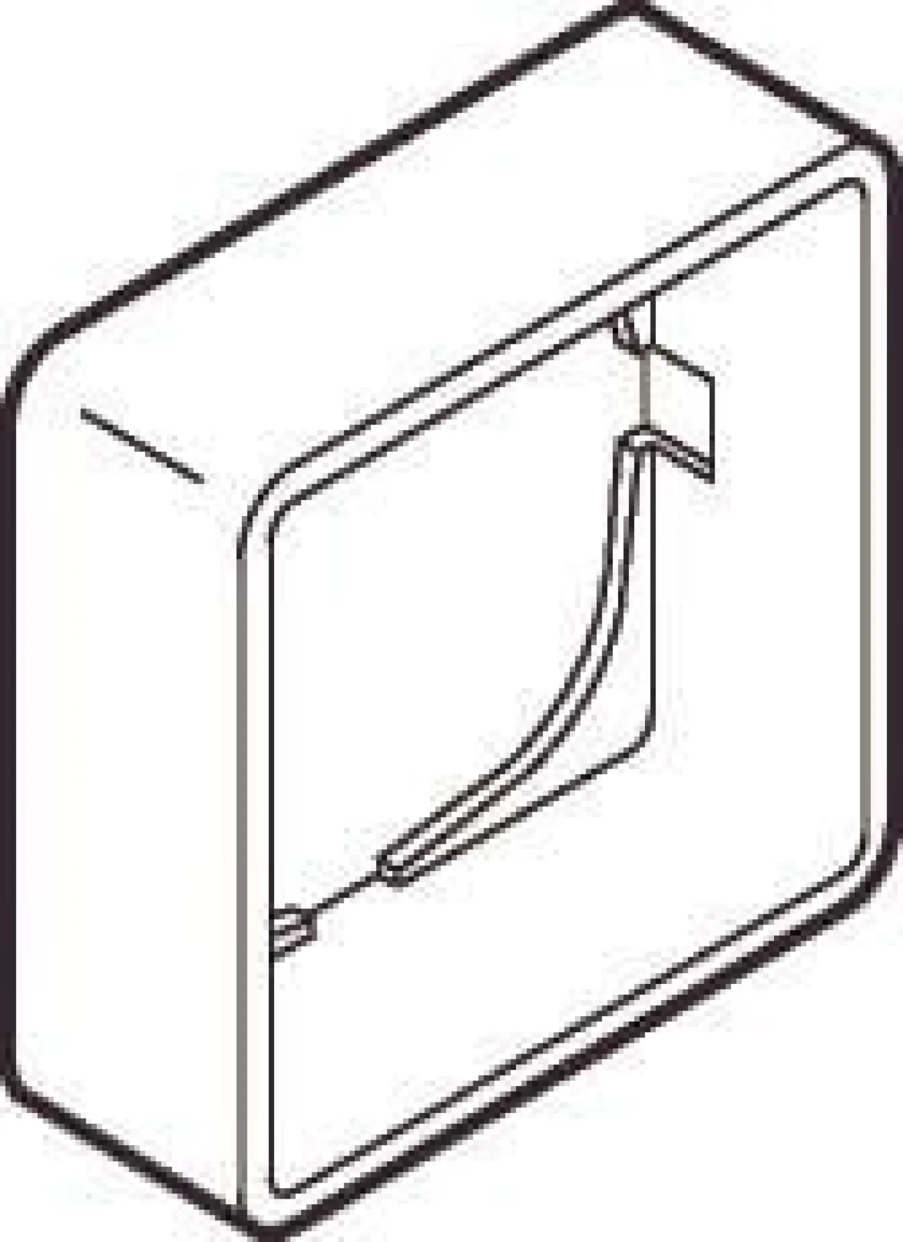 LK FUGA® – Baseline 50 forhøjet ramme (21 mm dyb), 1 modul