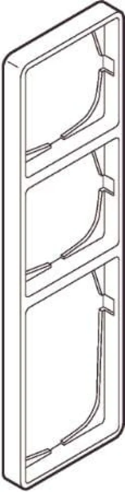 LK FUGA® – Baseline 50 ramme, 3½ modul