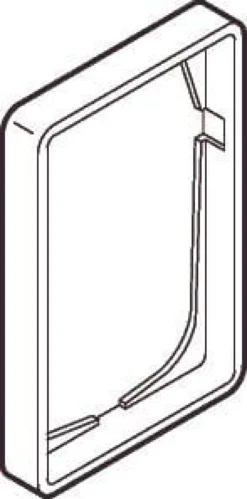 LK FUGA® – Baseline 50 ramme, 1½ modul