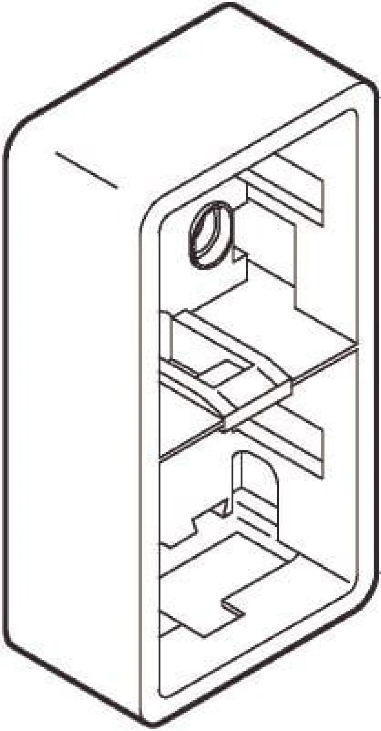 LK FUGA® – Baseline underlag med midtersprosse, 2 modul