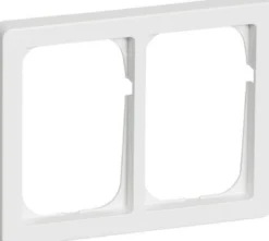 LK FUGA® – Baseline 63 vandret dobbelt ramme, 2x1½ modul