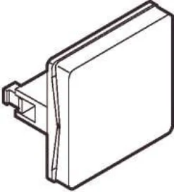 LK FUGA® – Blænddæksel, 1 modul