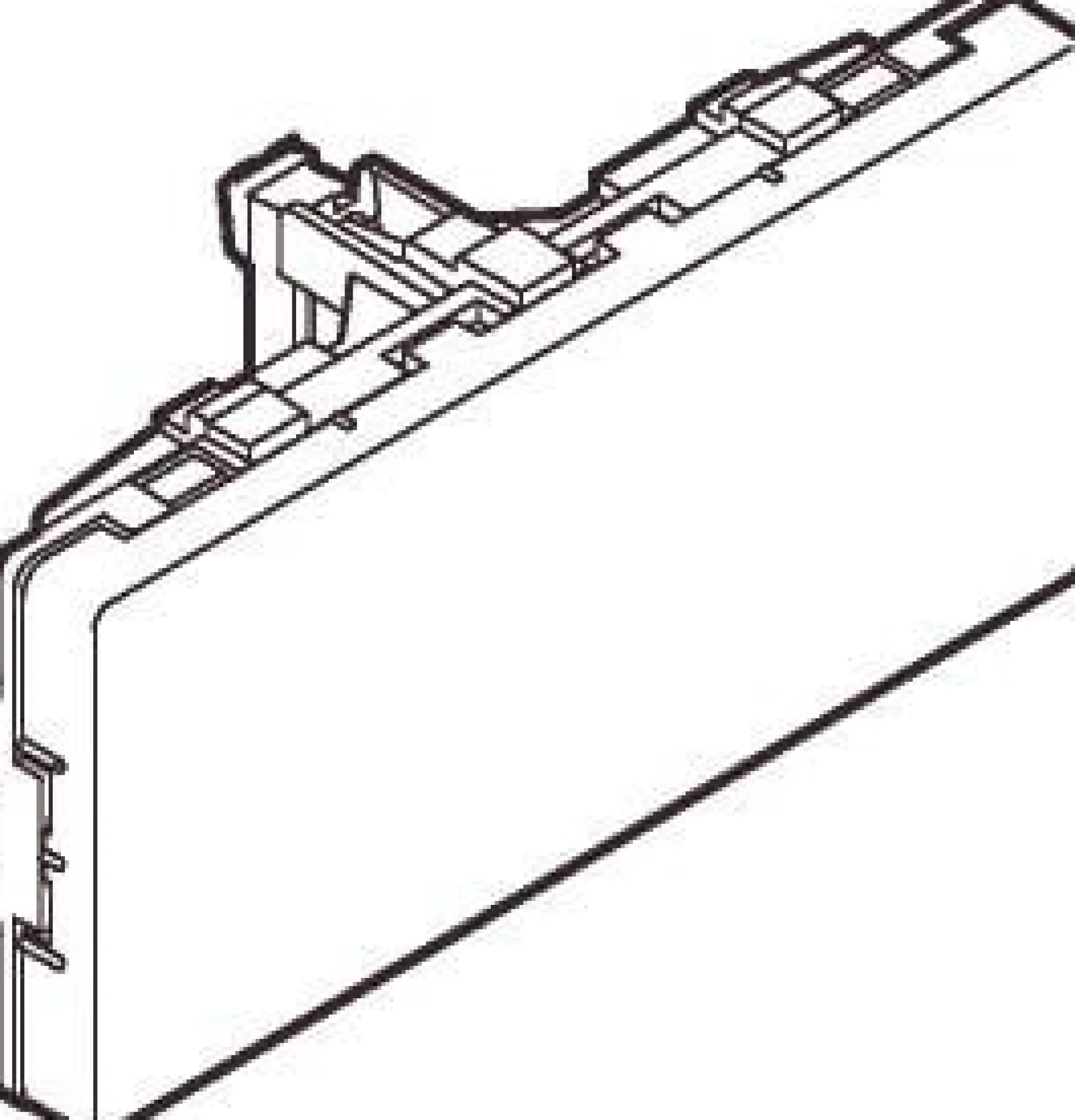 LK FUGA® – Blænddæksel, 2 modul