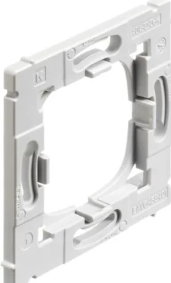 LK FUGA®, CE60 adapterramme til europadåse, 1 modul, lysegrå – Lauritz Knudsen