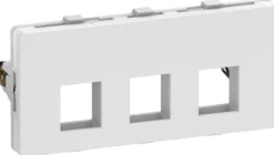 LK FUGA® – Dataudtag til 1-3 stk. keystone konnektorer, 2 modul