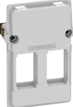 LK FUGA® – Dataudtag til 1-2 stk. keystone konnektorer, 1½ modul