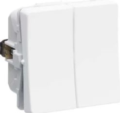 LK FUGA® – Dobbelt korrespondance afbryder, 1 modul