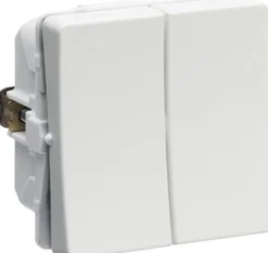 LK FUGA® – Dobbelt korrespondance afbryder, 1 modul
