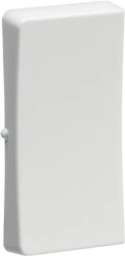 LK FUGA® – Halvtangent til 16A 1-polet med halvmodul lampe, krone eller dobbelt korrespondance afbryder, 1 modul