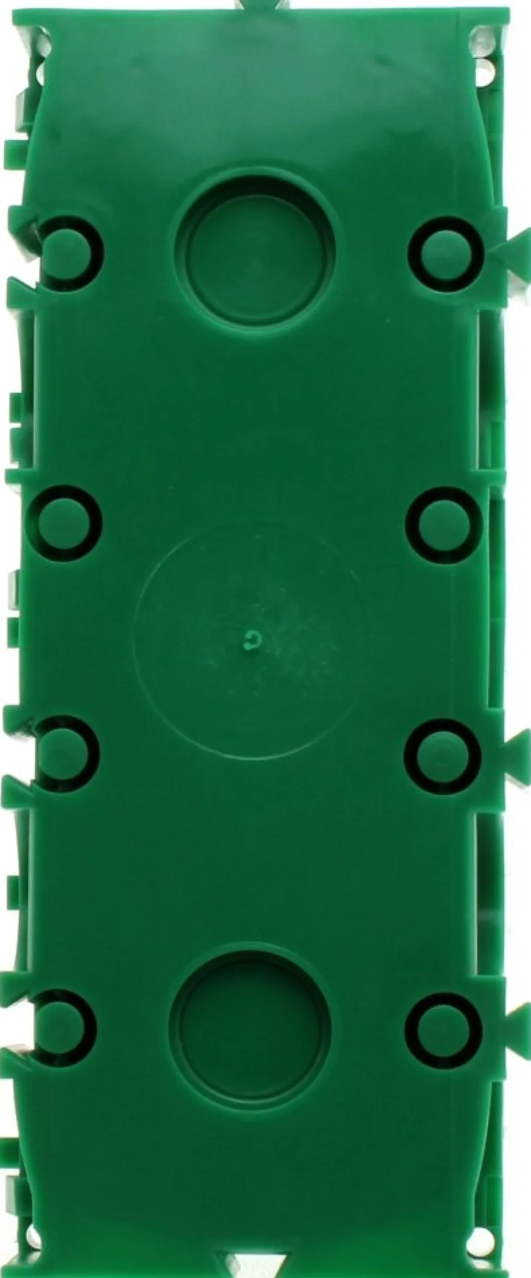 LK FUGA® – Indmuringsdåse, 2½ modul, grøn