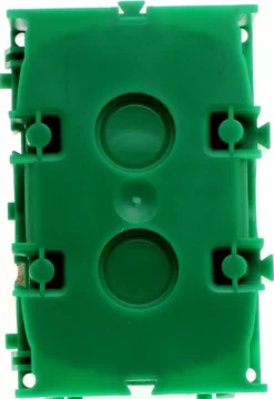 LK FUGA® – Indmuringsdåse, 1½ modul, grøn