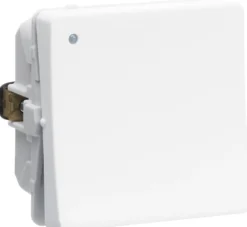 LK FUGA® – Korrespondance afbryder med 2 sløjfeklemmer og lille LED lampe, 1 modul