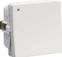 LK FUGA® – Korrespondance afbryder med 2 sløjfeklemmer og lille LED lampe, 1 modul