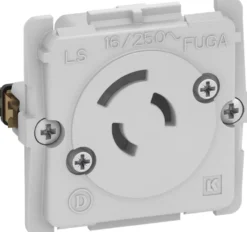 LK FUGA® – Lampestikkontakt med jord, 1 modul