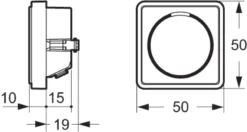 LK FUGA® – Lysdæmper LED 180 TOUCH IR, 1 modul