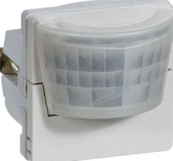 LK FUGA® – PIR 230V 250R bevægelsessensor med 180° dækningsvinkel, 230Vac / 50Hz, 1 modul