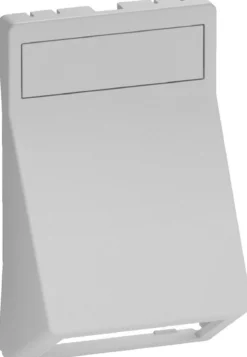 LK FUGA® – Skråt dataudtag til 2 stk. LC Duplex eller 1 stk. SC Duplex fiber konnektorer, 1½ modul