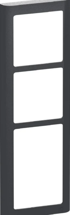 LK FUGA® – Soft 63 lodret design ramme, 3½ modul