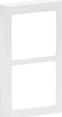 LK FUGA® – Soft 63 lodret design ramme, 2 modul