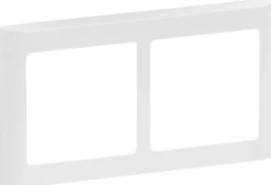 LK FUGA® – Soft 63 vandret design ramme, 2 modul