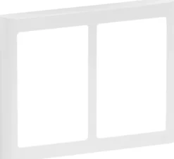 LK FUGA® – Soft 63 vandret dobbelt design ramme, 2x1½ modul