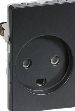 LK FUGA®, Stikkontakt med jord, 1½ modul – Lauritz Knudsen