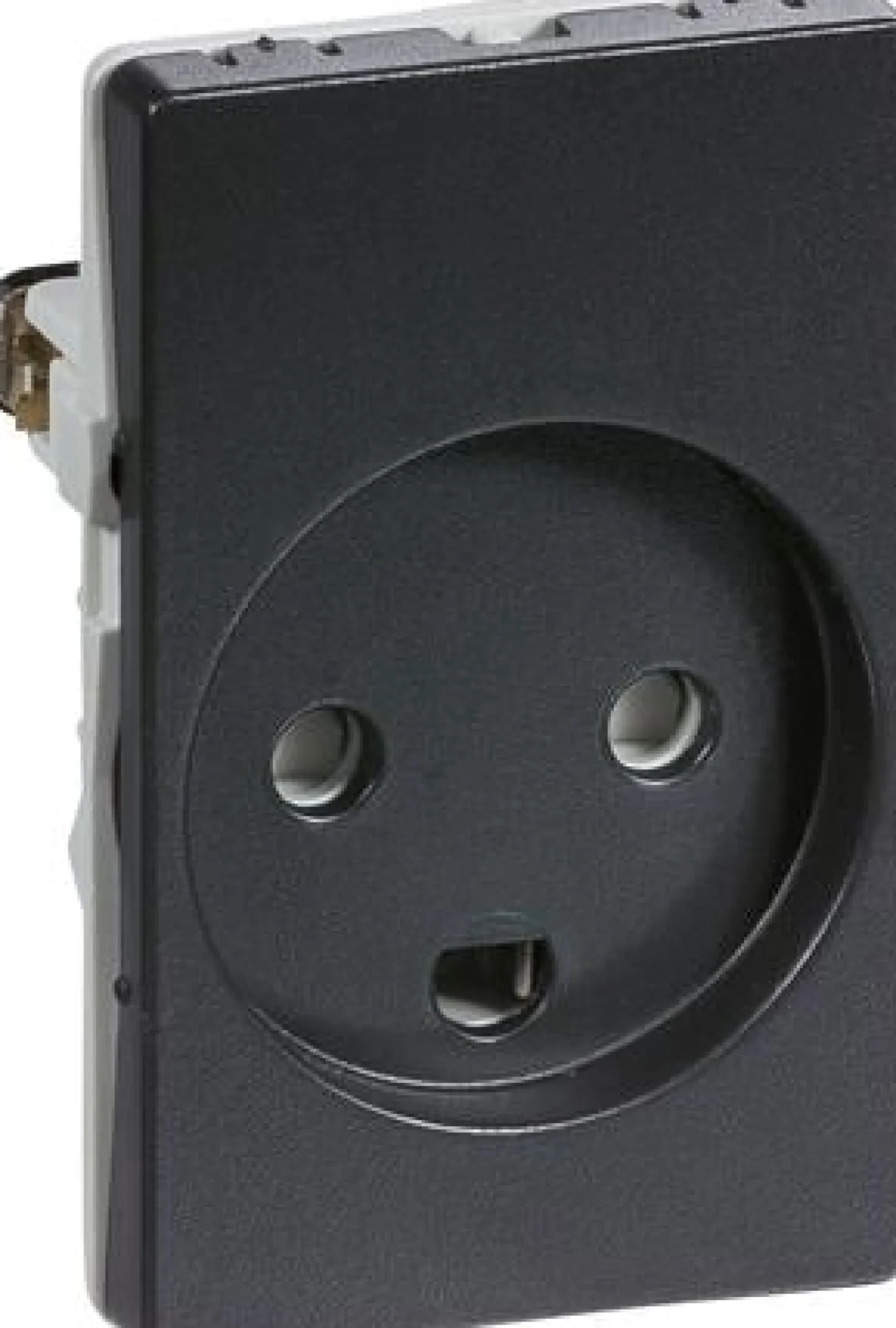 LK FUGA®, Stikkontakt med jord, 1½ modul – Lauritz Knudsen
