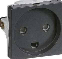 LK FUGA®, Stikkontakt med jord, 1 modul – Lauritz Knudsen