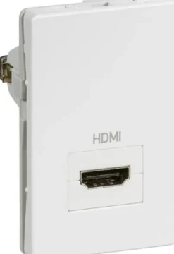 LK FUGA® – 1 stk HDMI udtag hun-konnektor, 1½ modul