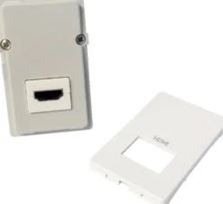 LK FUGA® – 1 stk HDMI udtag hun-konnektor, 1½ modul