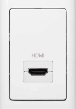 LK FUGA® – 1 stk HDMI udtag hun-konnektor, 1½ modul