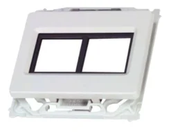 LK OPUS® 66, Dataudtag til 1-2 stk. Actassi montagerammer og konnektorer, 1 modul – Lauritz Knudsen