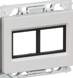 LK OPUS® 66, Dataudtag til 1-2 stk. Actassi montagerammer og konnektorer, 1 modul – Lauritz Knudsen