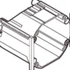 LK OPUS® 66, Forfradåse, 1 modul, hvid – Lauritz Knudsen
