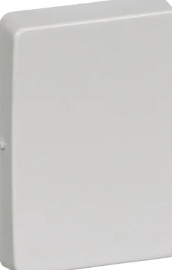 LK OPUS® 66, Halvtangent til 1-polet med halvmodul lampe, krone eller dobbelt korrespondance afbryder, 1 modul – Lauritz Knudsen