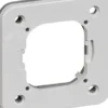 LK OPUS® 74, Mellemplade til udskiftning af planforsænket afbryder type 110H/110L, 1 modul, lysegrå – Lauritz Knudsen