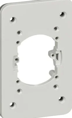 LK OPUS® 74, Mellemplade til udskiftning af planforsænket stikkontakt type 110H/110L, 1 modul, lysegrå – Lauritz Knudsen