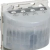 LK OPUS® 66, PIR 230V/10A bevægelsessensor med 180° i 2 zoner à 90° dækningsvinkel, 230Vac / 50Hz, 1 modul, klar (sensor glas udgør alt afdækning) – Lauritz Knudsen